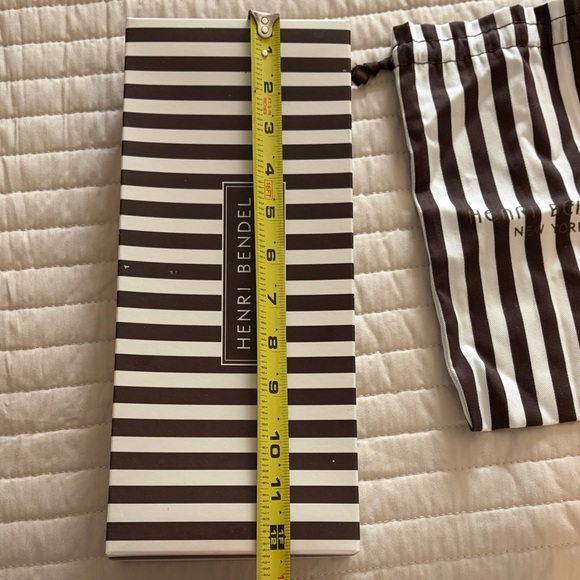 Henri Bendel Black and White Striped Set - Picture 3 of 5